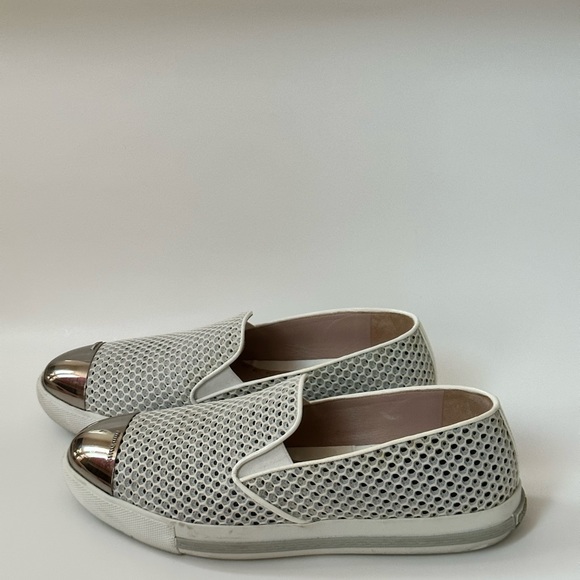 Miu Miu Donna White Sneakers - Picture 3 of 7